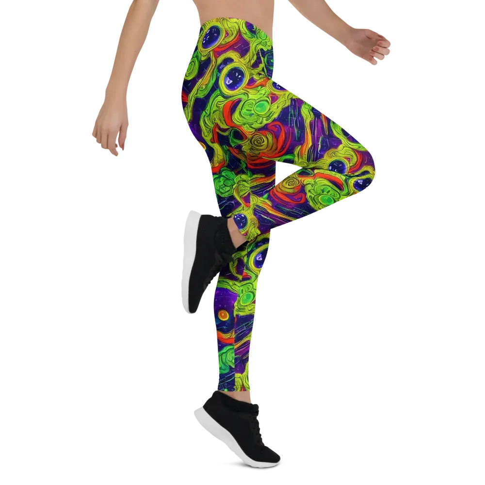 Infinite Arcade on Leggings — Right