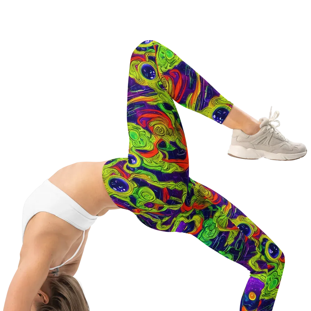 Infinite Arcade on Leggings — Right