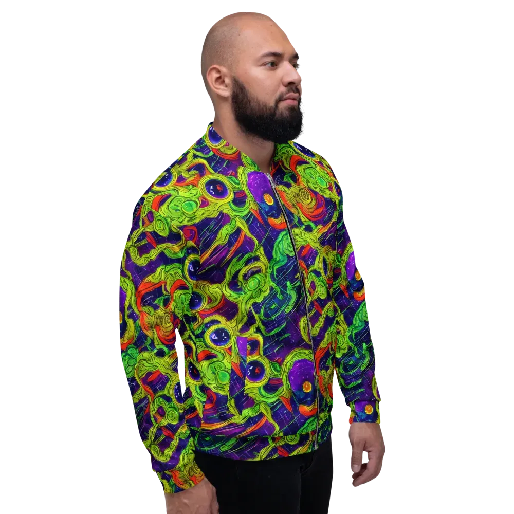 Infinite Arcade on Bomber Jacket — Right