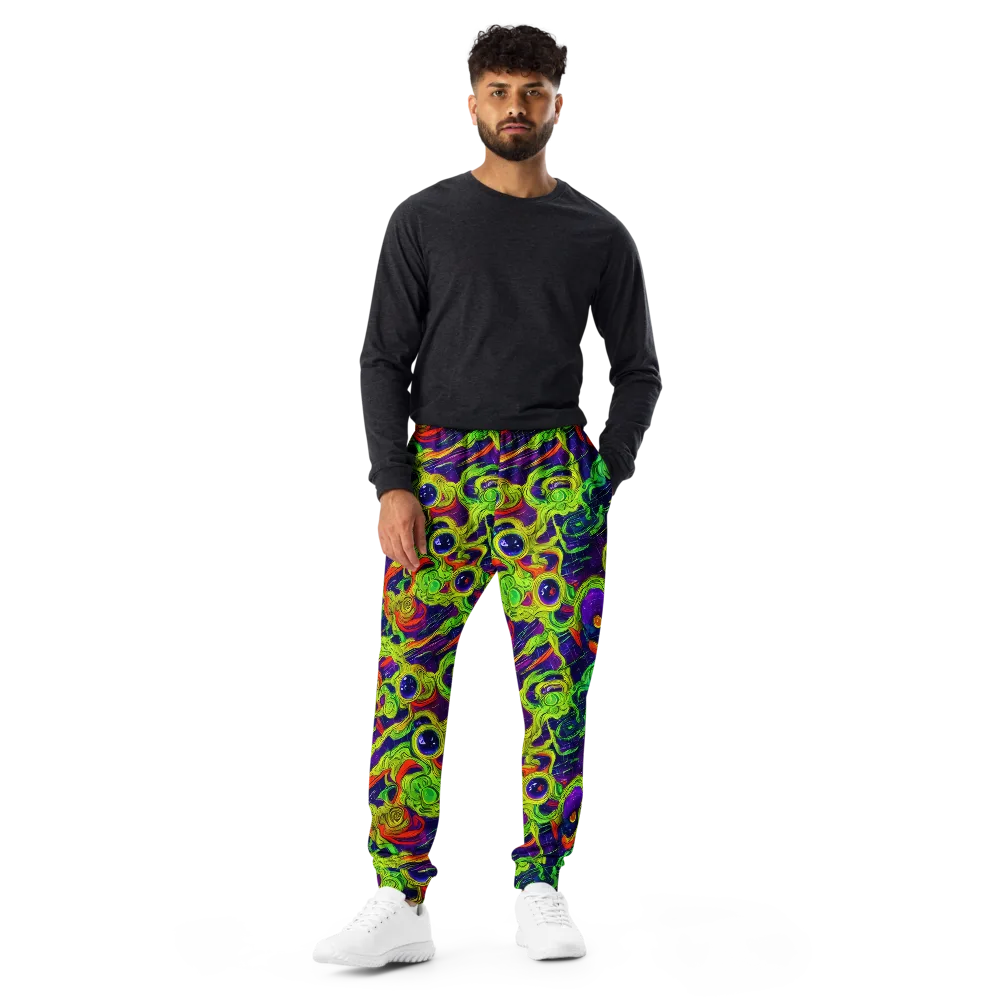 Infinite Arcade on Men's Joggers — Front