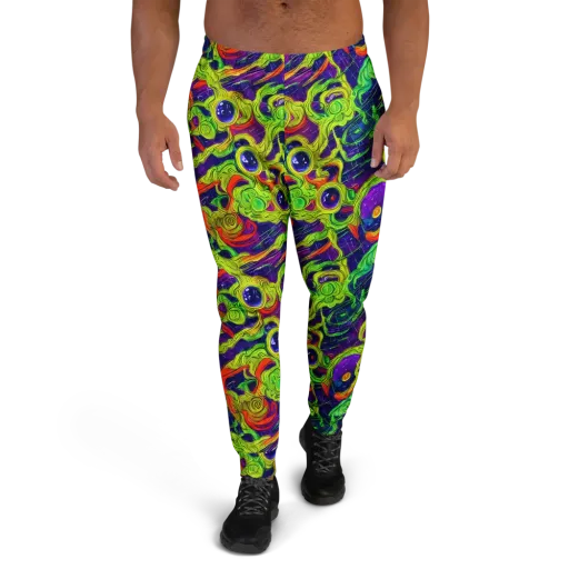 Infinite Arcade on a Men's Joggers