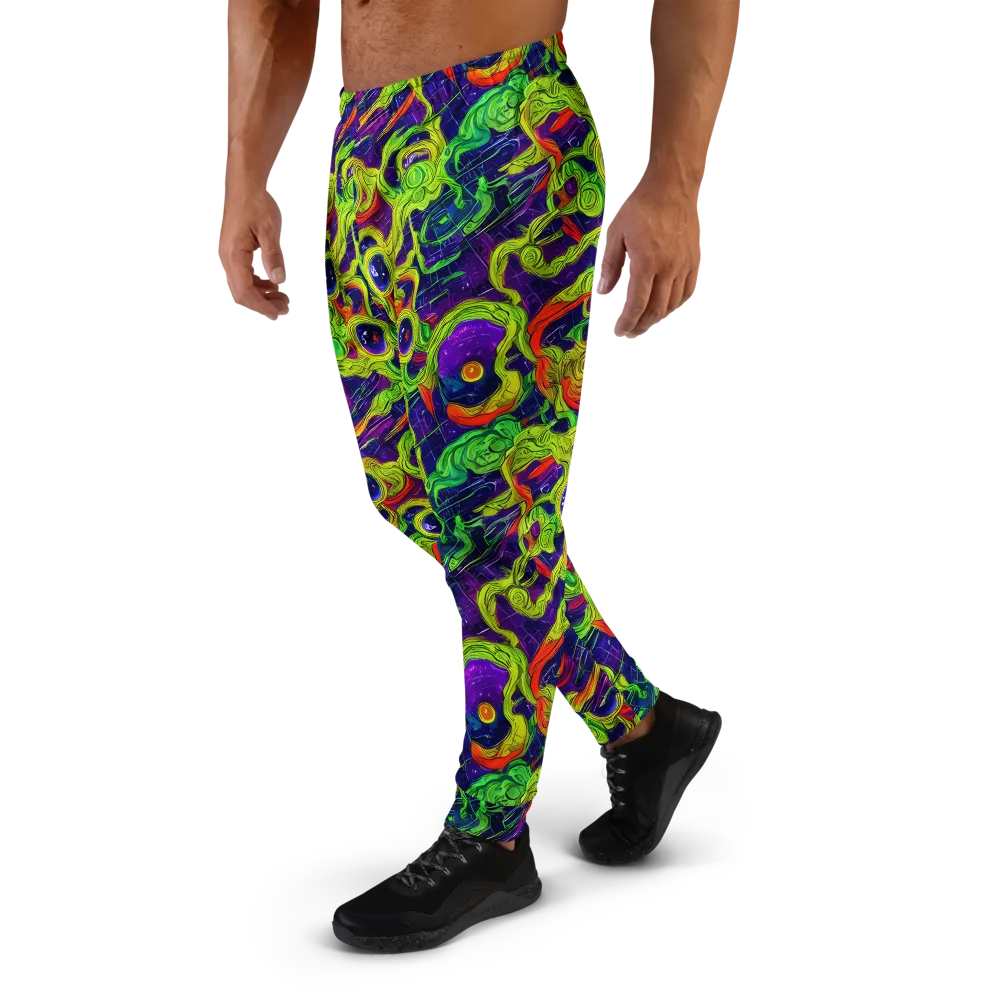 Infinite Arcade on Men's Joggers — Left