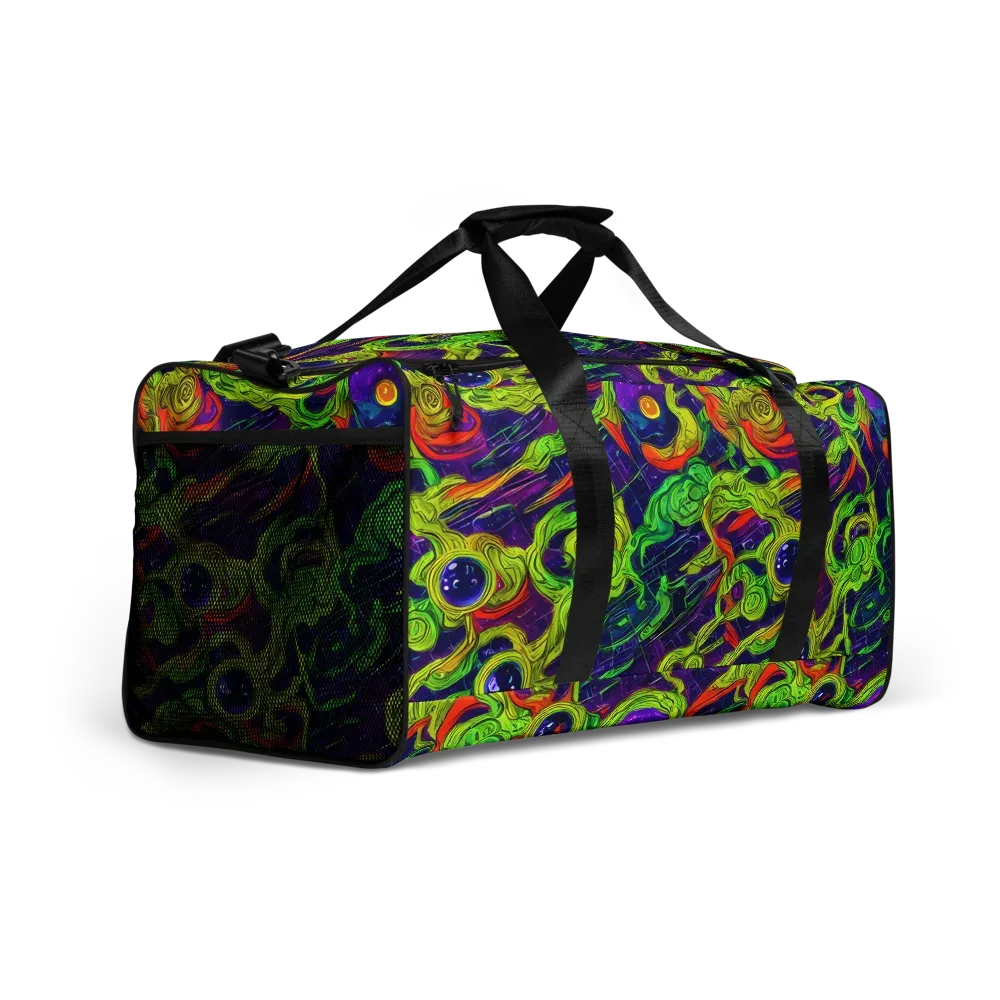 Infinite Arcade on Duffle Bag — Right Front