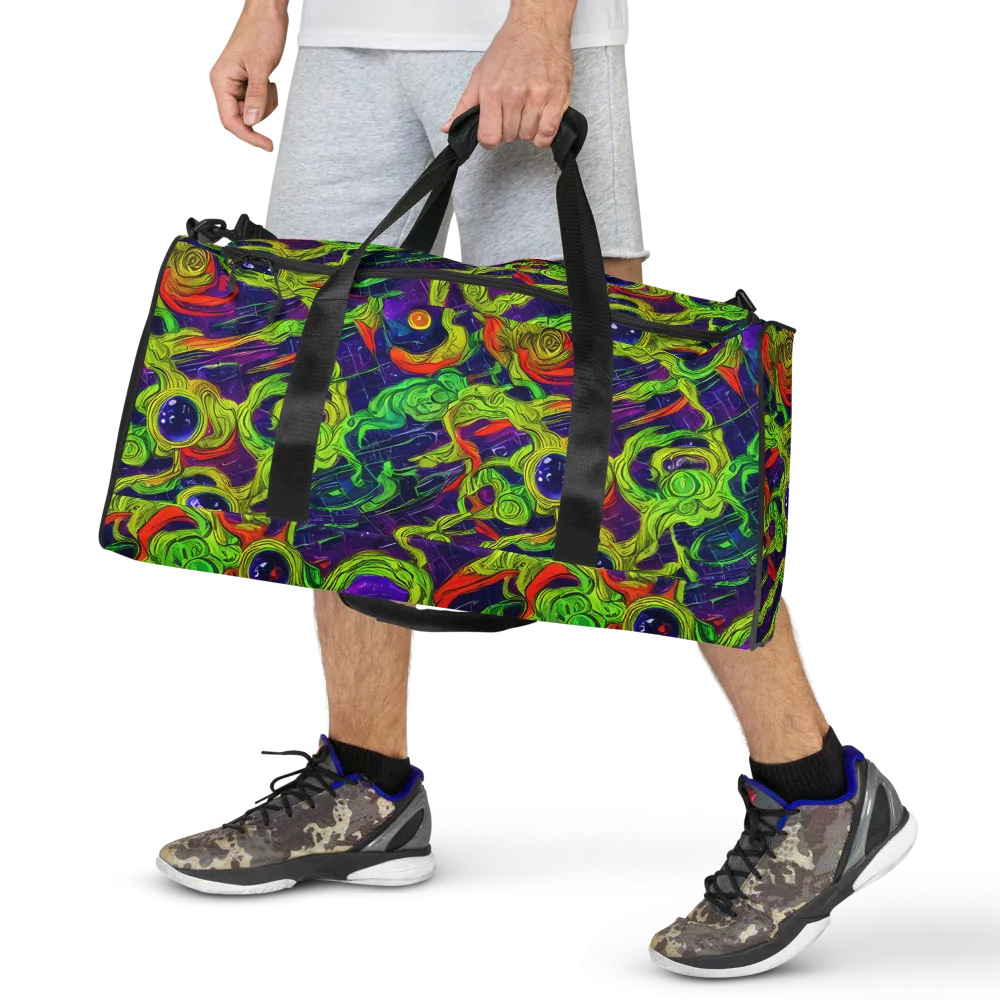 Infinite Arcade on Duffle Bag — Front