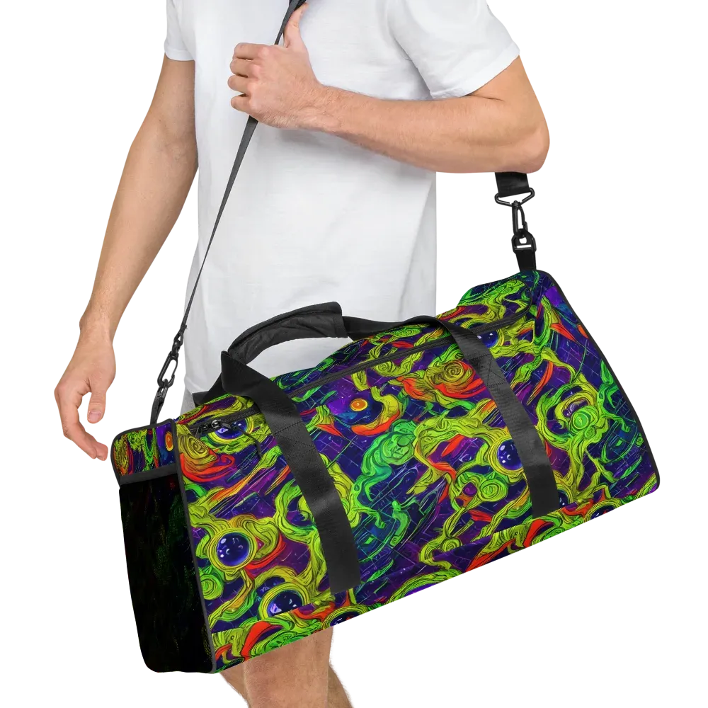 Infinite Arcade on Duffle Bag — Right Front