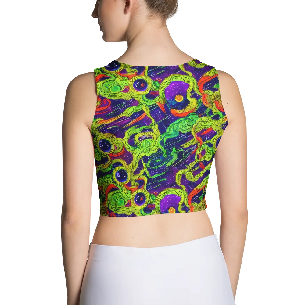 Infinite Arcade on Crop Top — Back