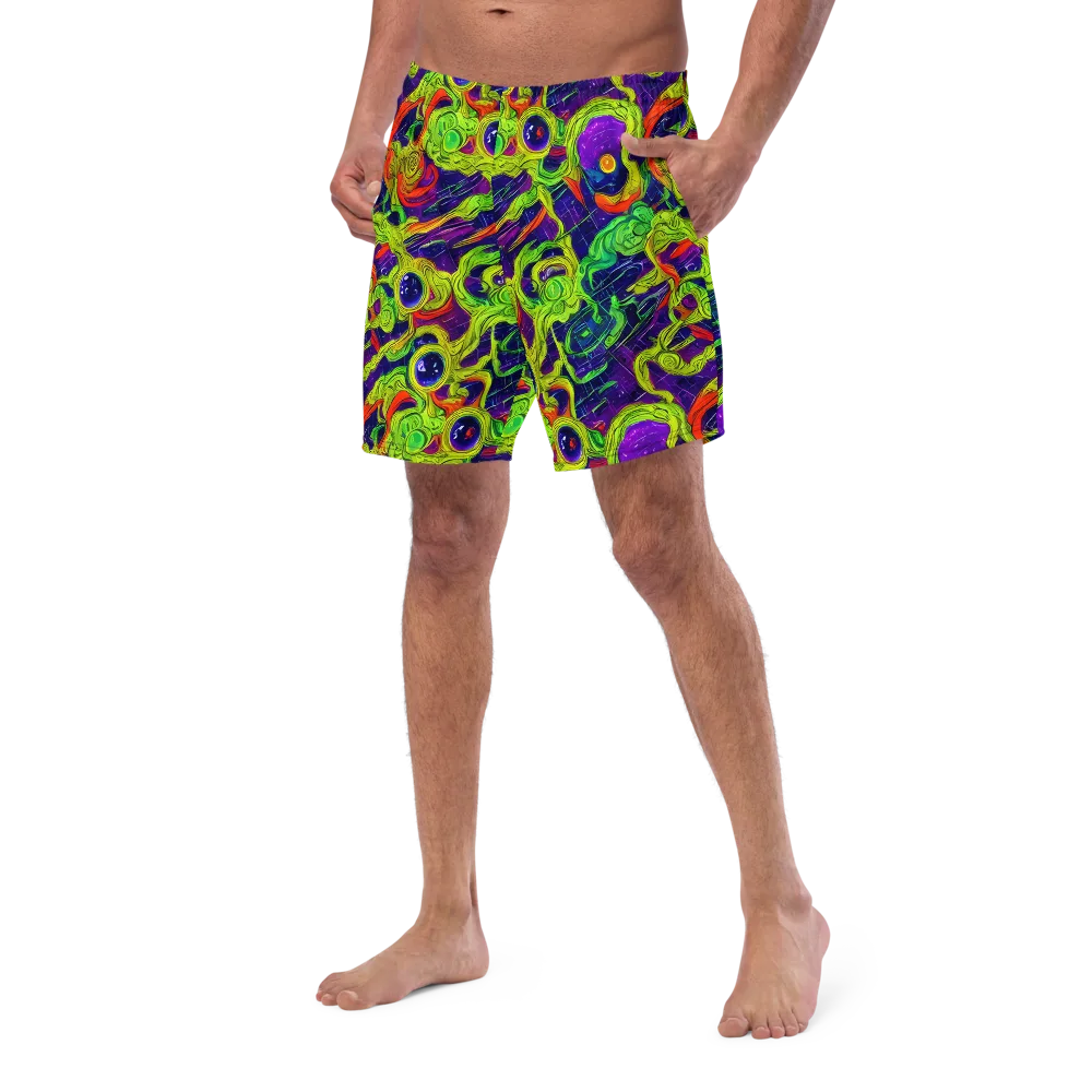 Infinite Arcade on Swim Trunks — Left Front