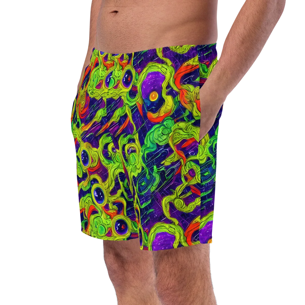 Infinite Arcade on Swim Trunks — Left Front