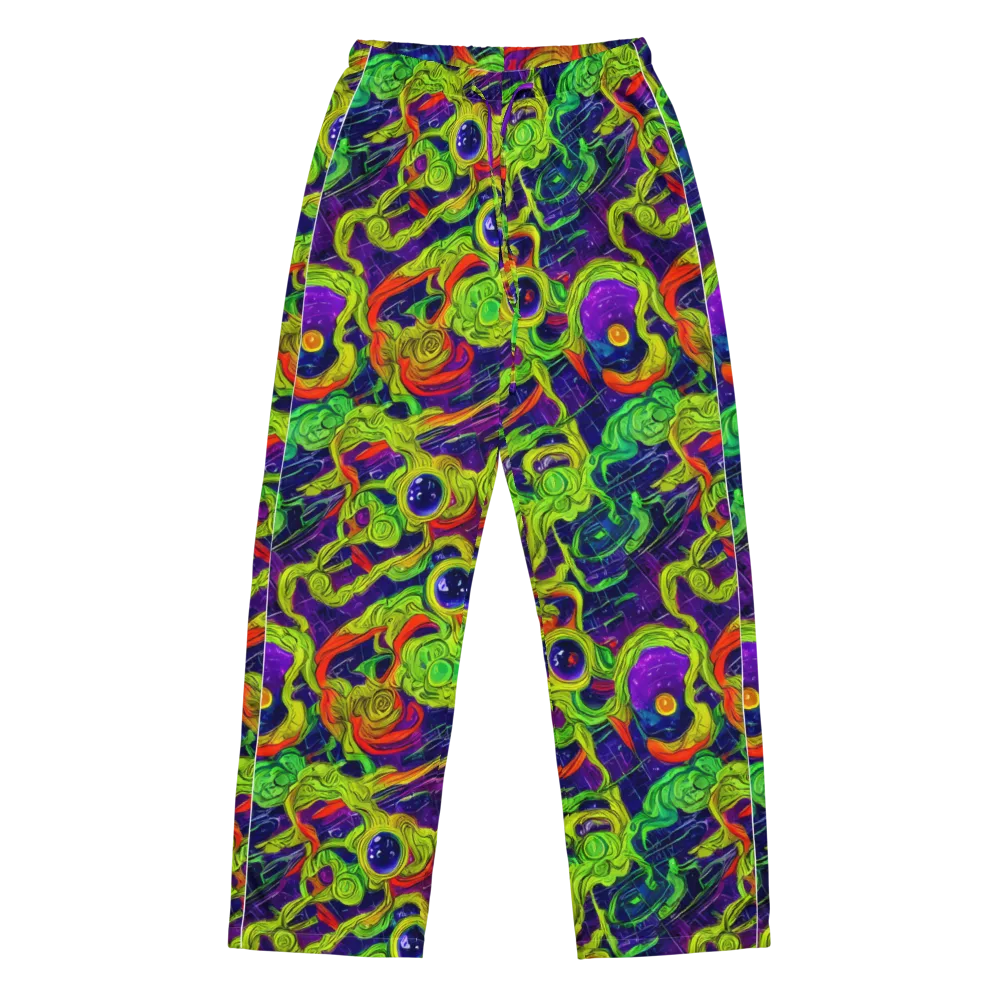 Infinite Arcade on Women's Pajama Pants — Front