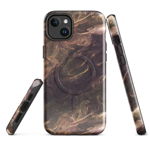 Bronze Vortex on a MagSafe Tough Case for iPhone®