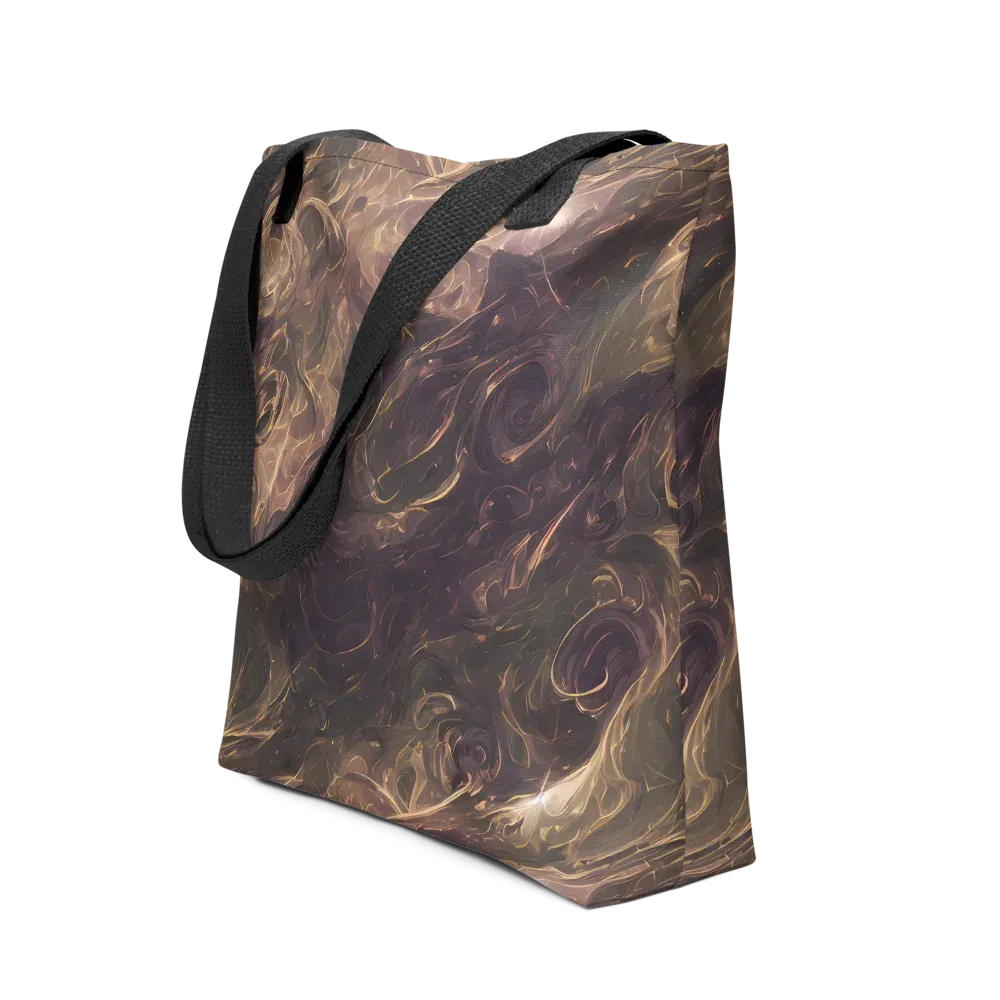 Bronze Vortex on Tote Bag — Front