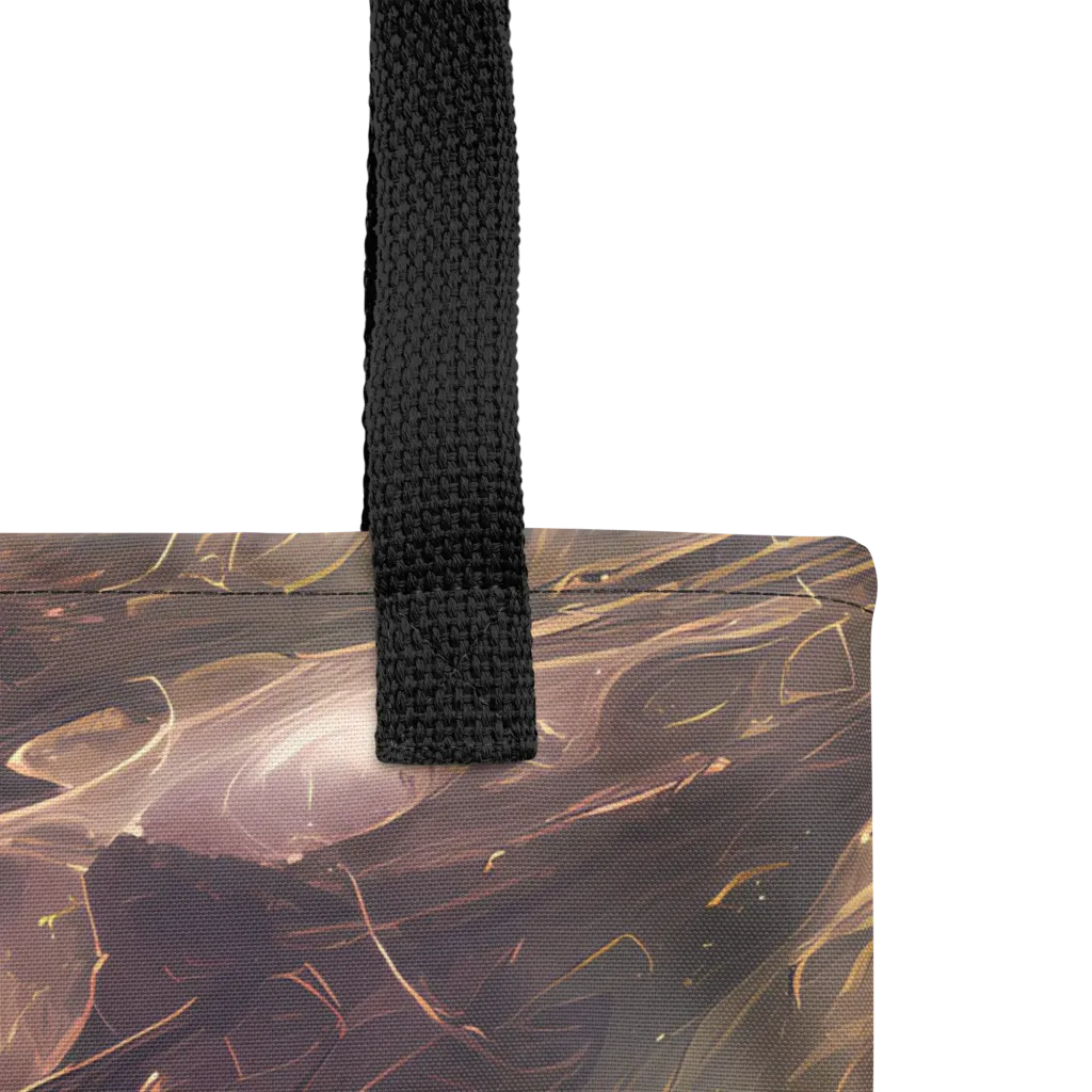 Bronze Vortex on Tote Bag — Product details