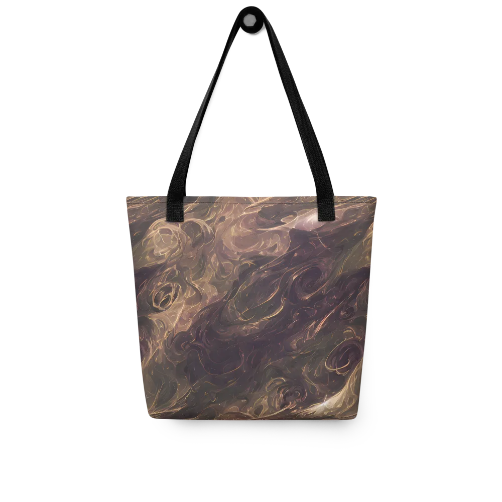 Bronze Vortex on Tote Bag — Front