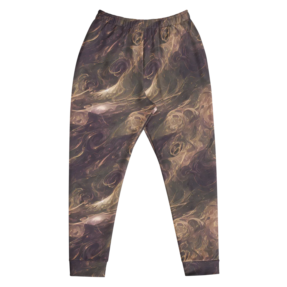 Bronze Vortex on Men's Joggers — Front