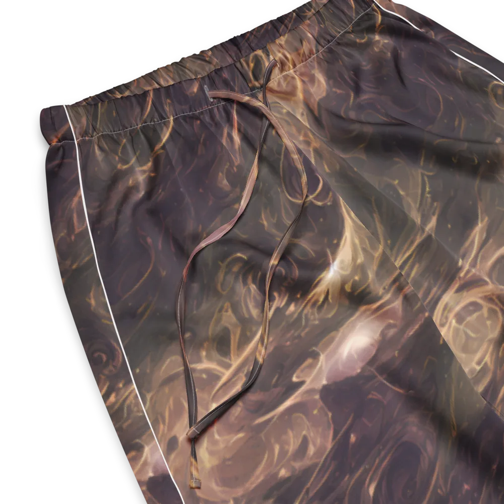 Bronze Vortex on Women's Pajama Pants — Product details