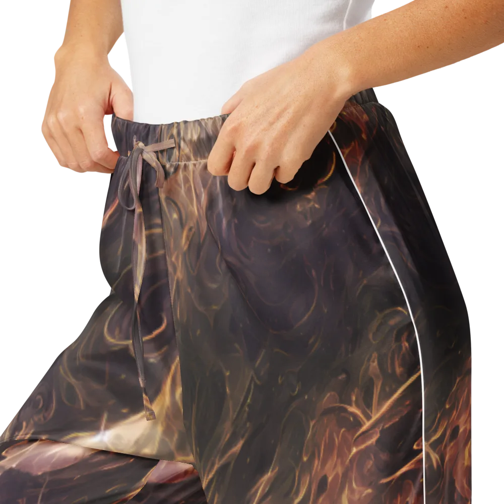 Bronze Vortex on Women's Pajama Pants — Product details