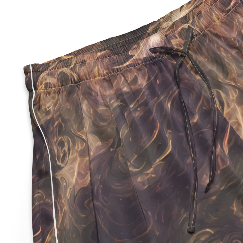 Bronze Vortex on Women's Pajama Shorts — Product details