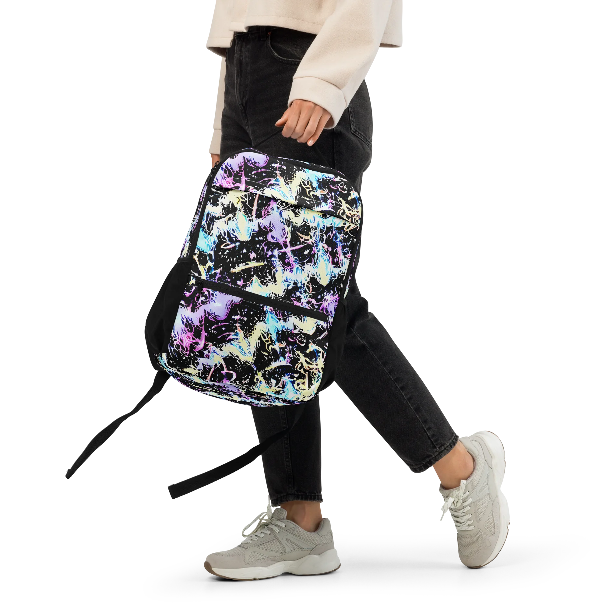 Midnight Botanica on Utility Backpack — Front