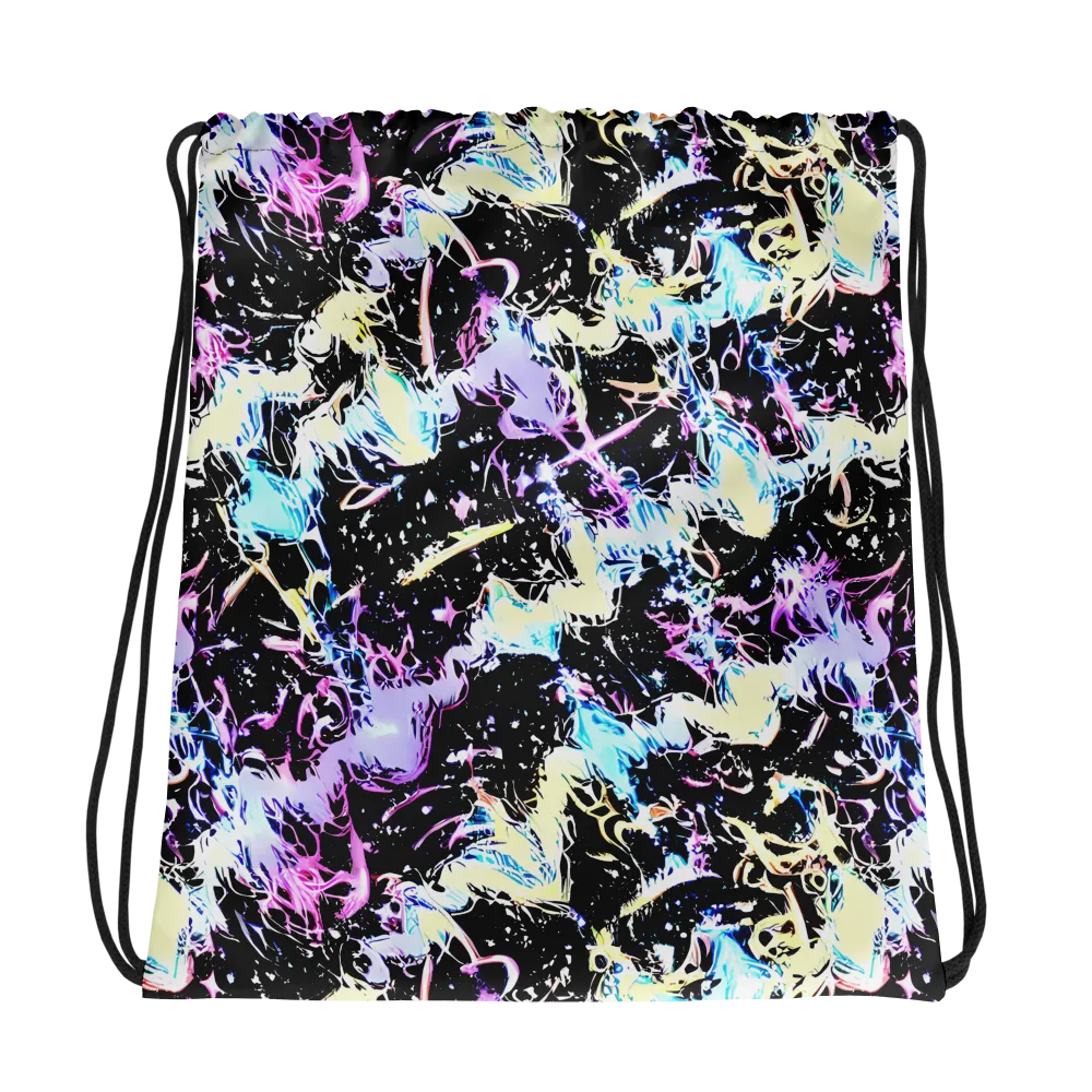 Midnight Botanica on Drawstring Bag — Photo