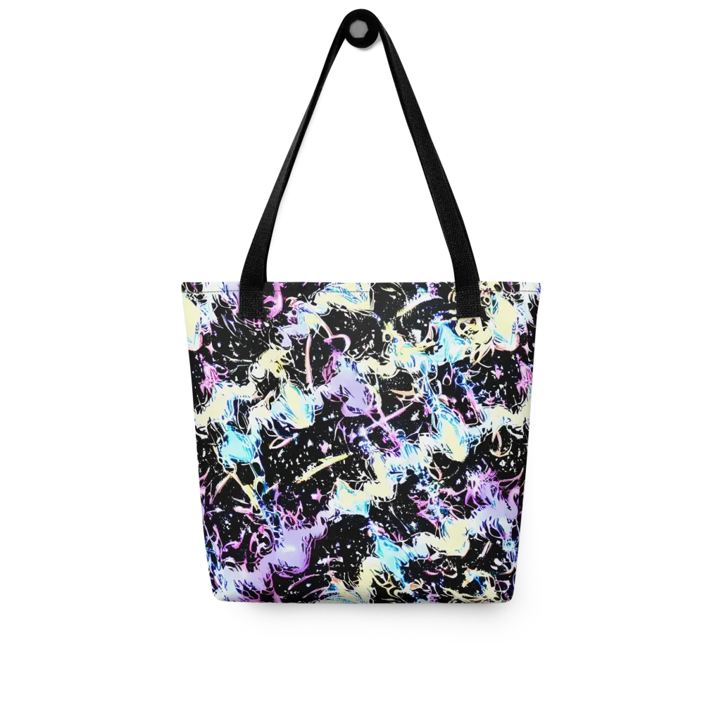 Midnight Botanica on Tote Bag — Front