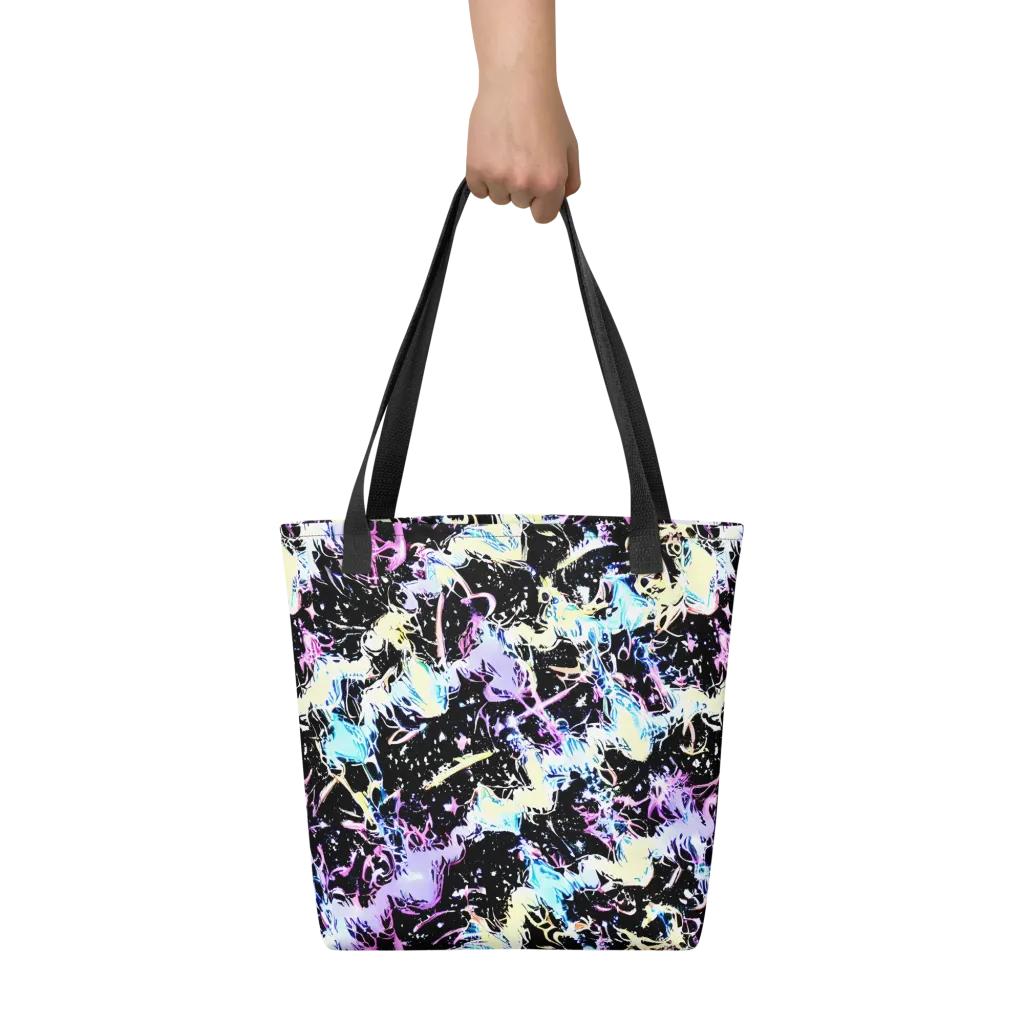 Midnight Botanica on Tote Bag — Front