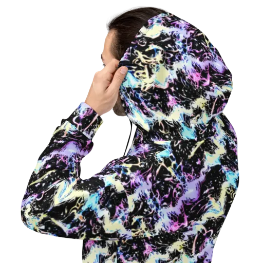 Midnight Botanica on a Hoodie