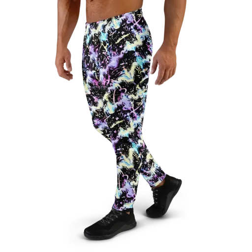 Midnight Botanica on a Men's Joggers