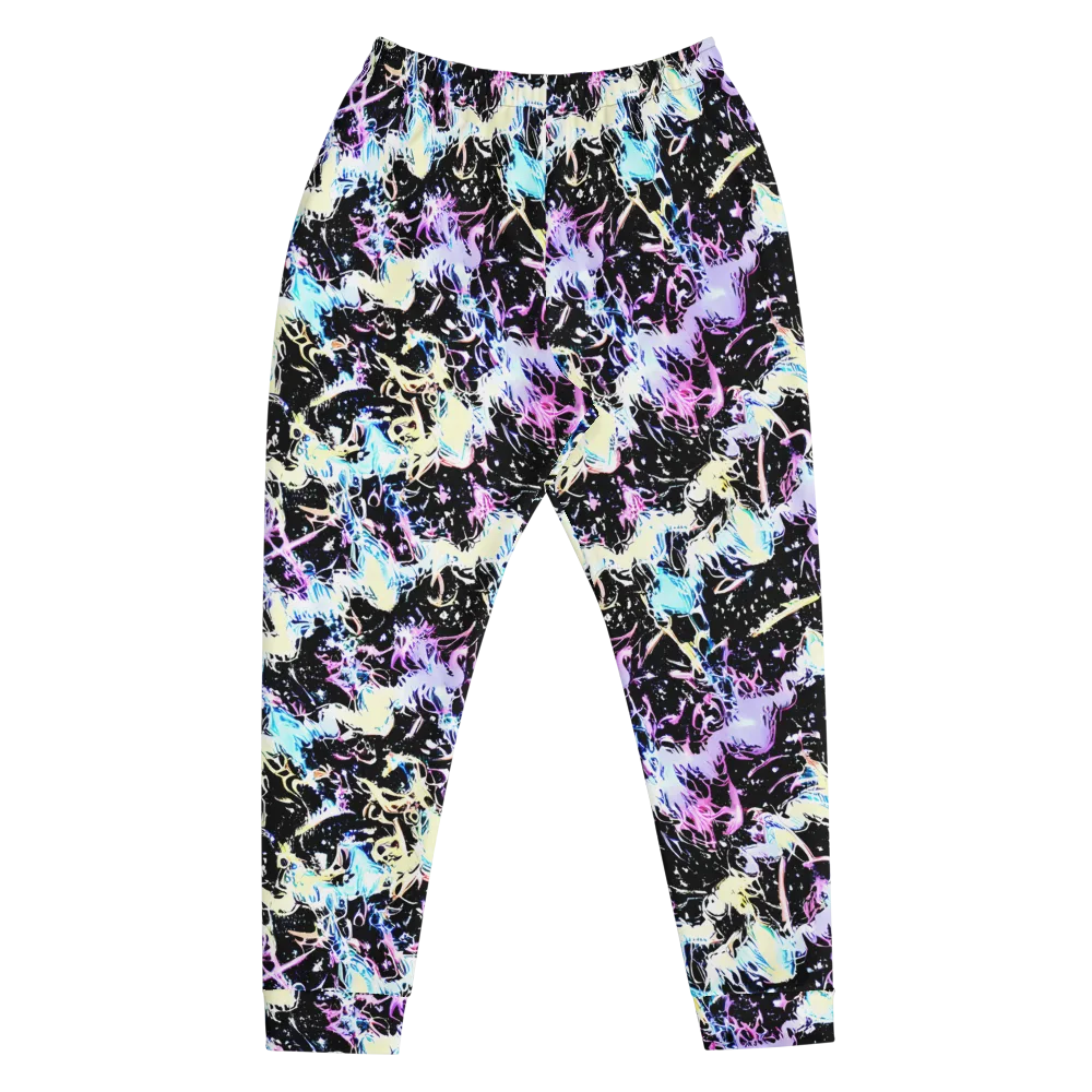 Midnight Botanica on Men's Joggers — Front