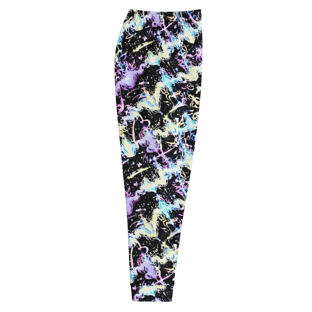 Midnight Botanica on Men's Joggers — Right