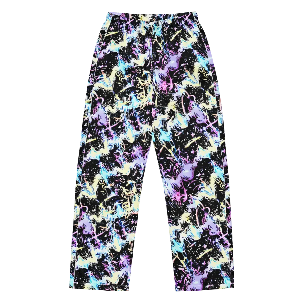 Midnight Botanica on Women's Pajama Pants — Front
