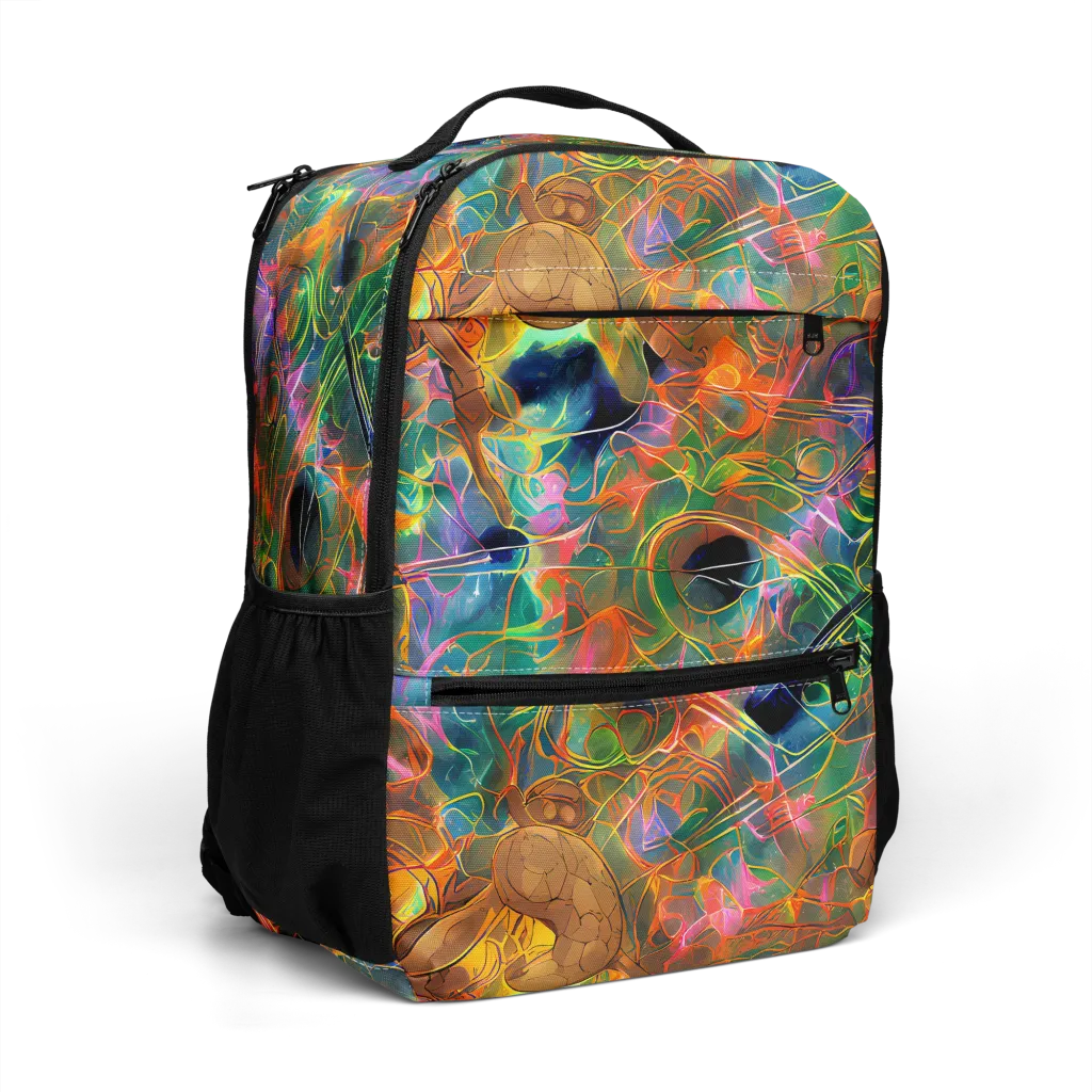Molten Verdure on Utility Backpack — Right Front