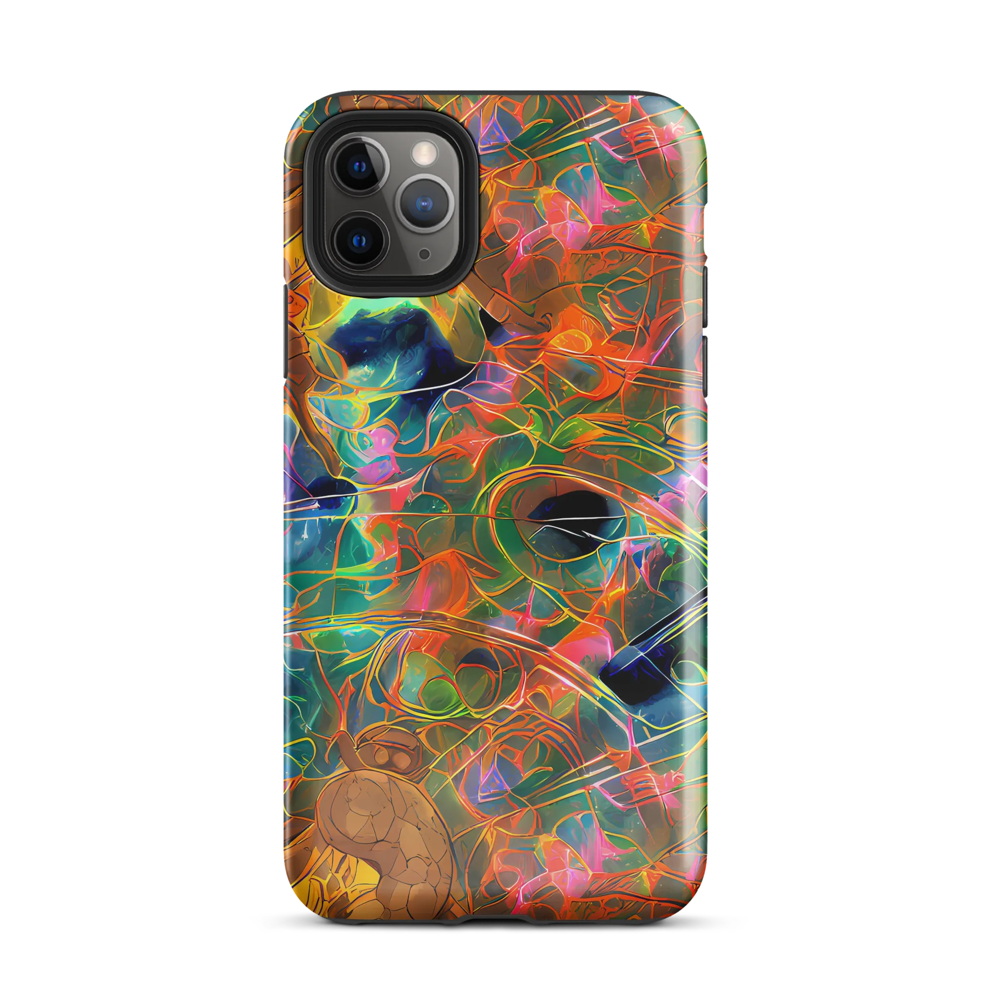 Molten Verdure on Tough Case for iPhone® — Front