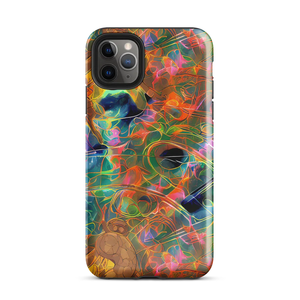 Molten Verdure on Tough Case for iPhone® — Front