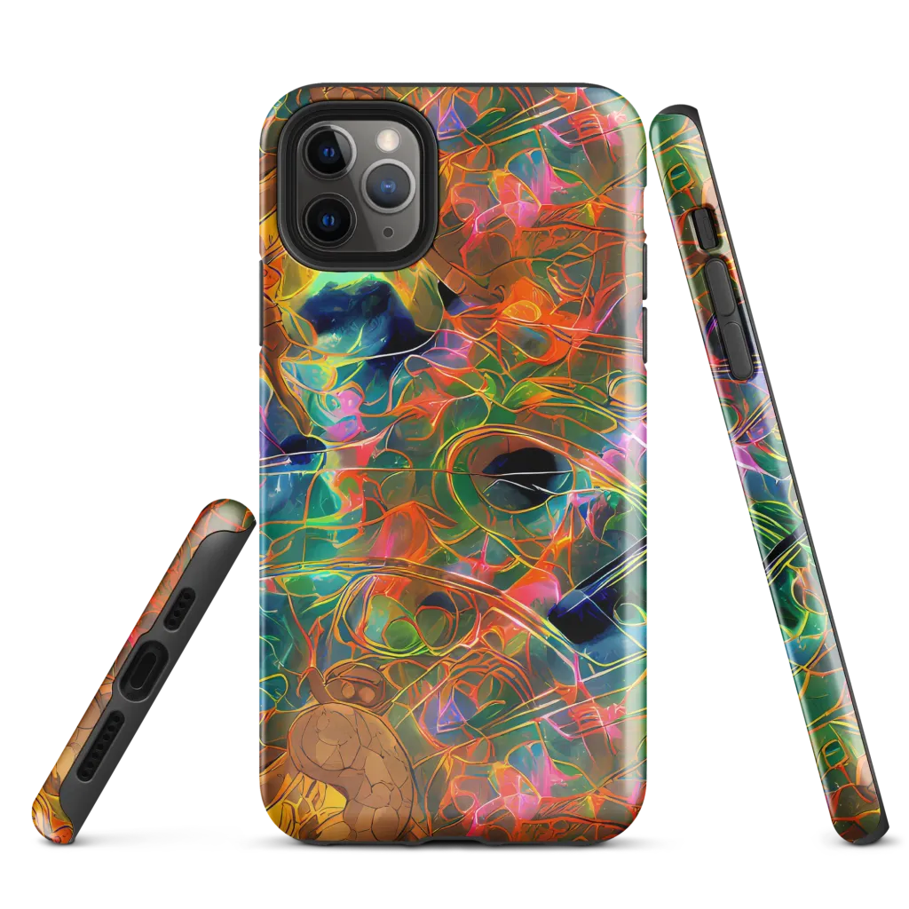 Molten Verdure on Tough Case for iPhone® — Front