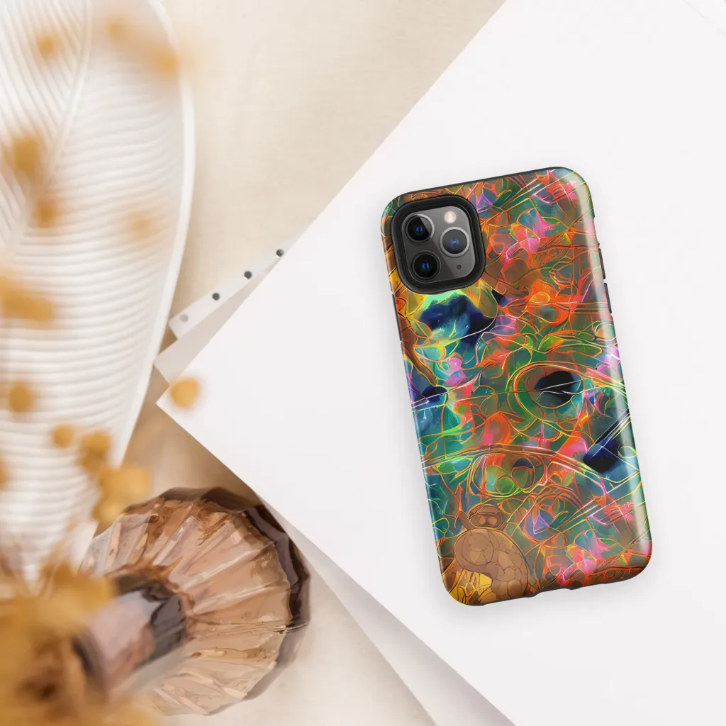 Molten Verdure on Tough Case for iPhone® — Front