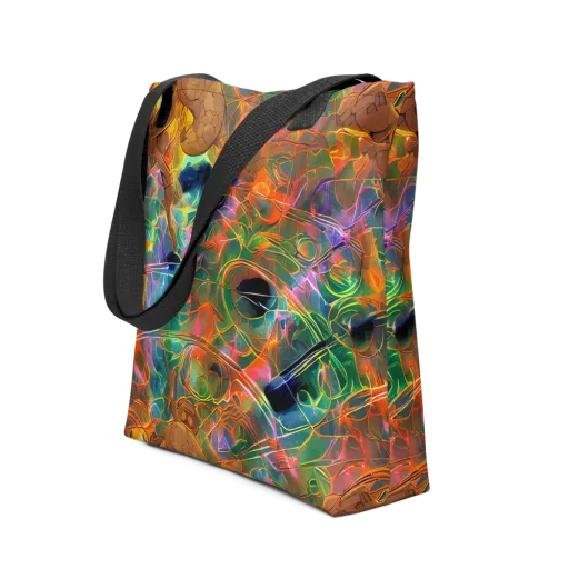 Molten Verdure on a Tote Bag