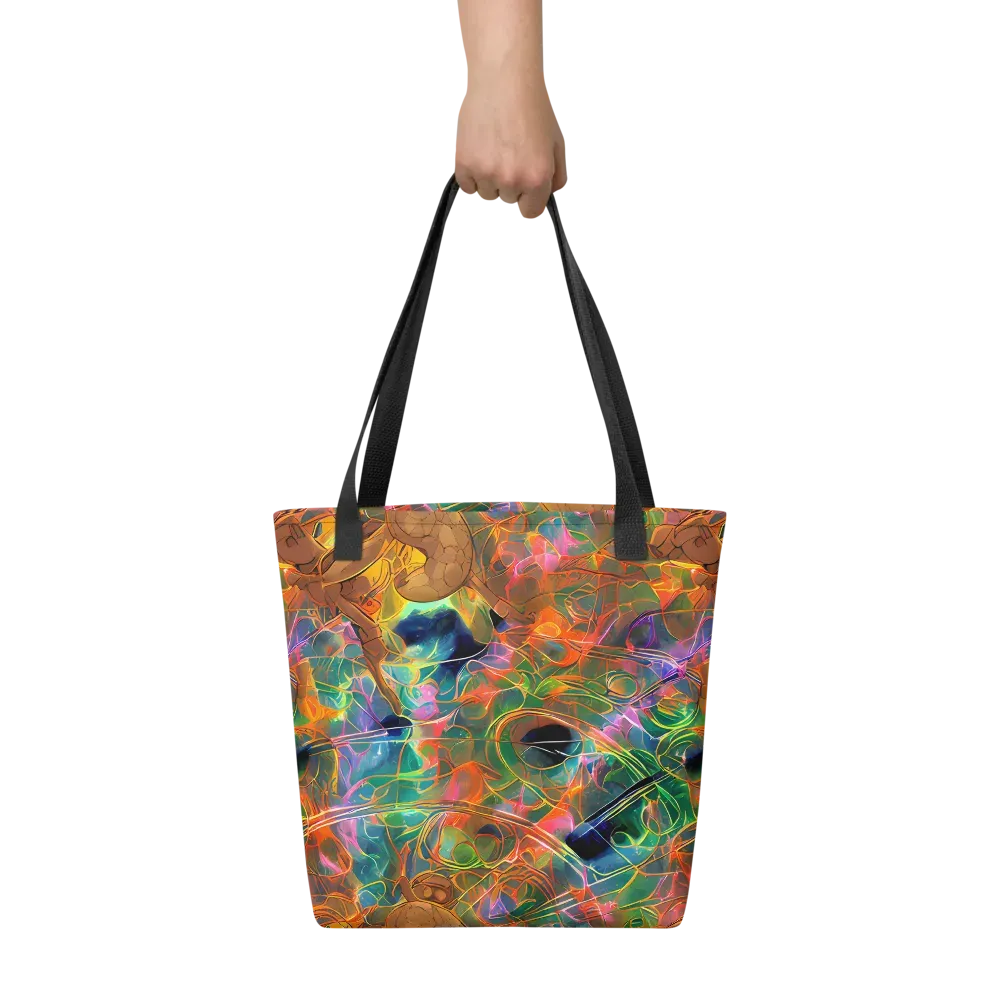 Molten Verdure on Tote Bag — Front