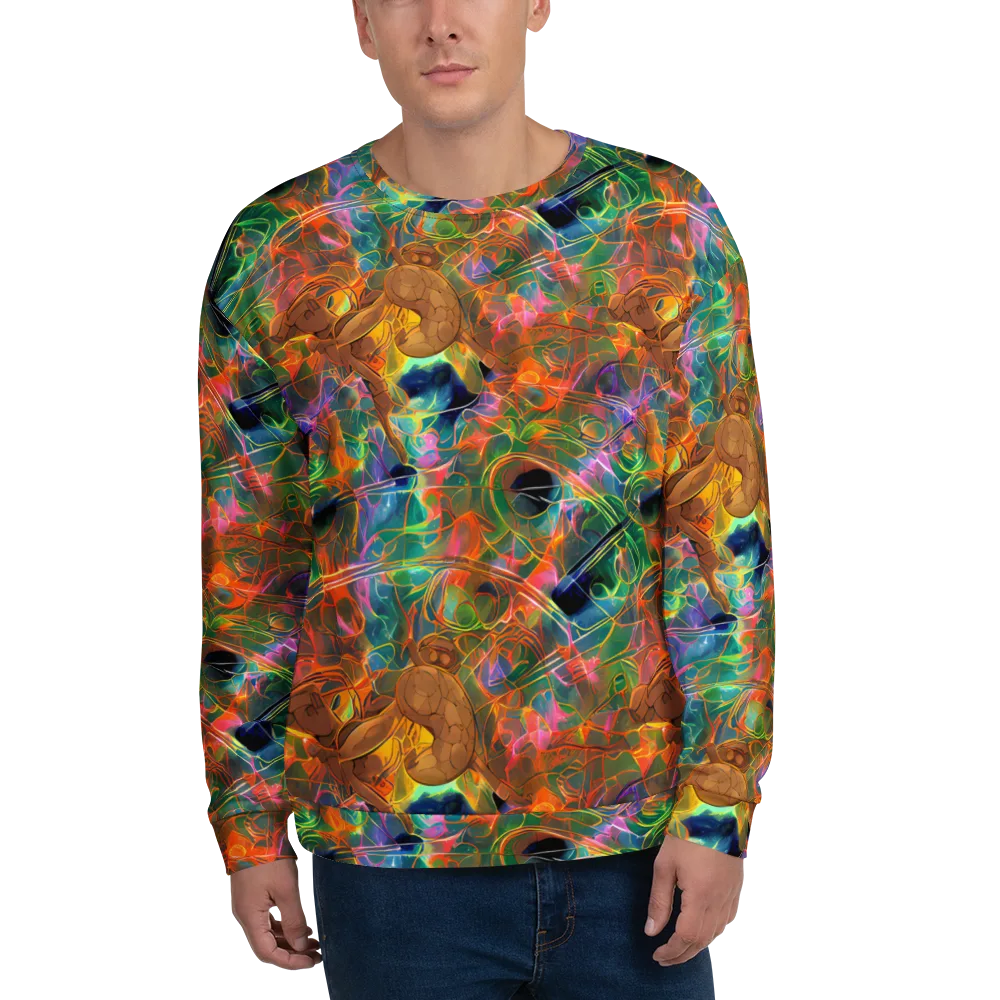 Molten Verdure on Sweatshirt — Front