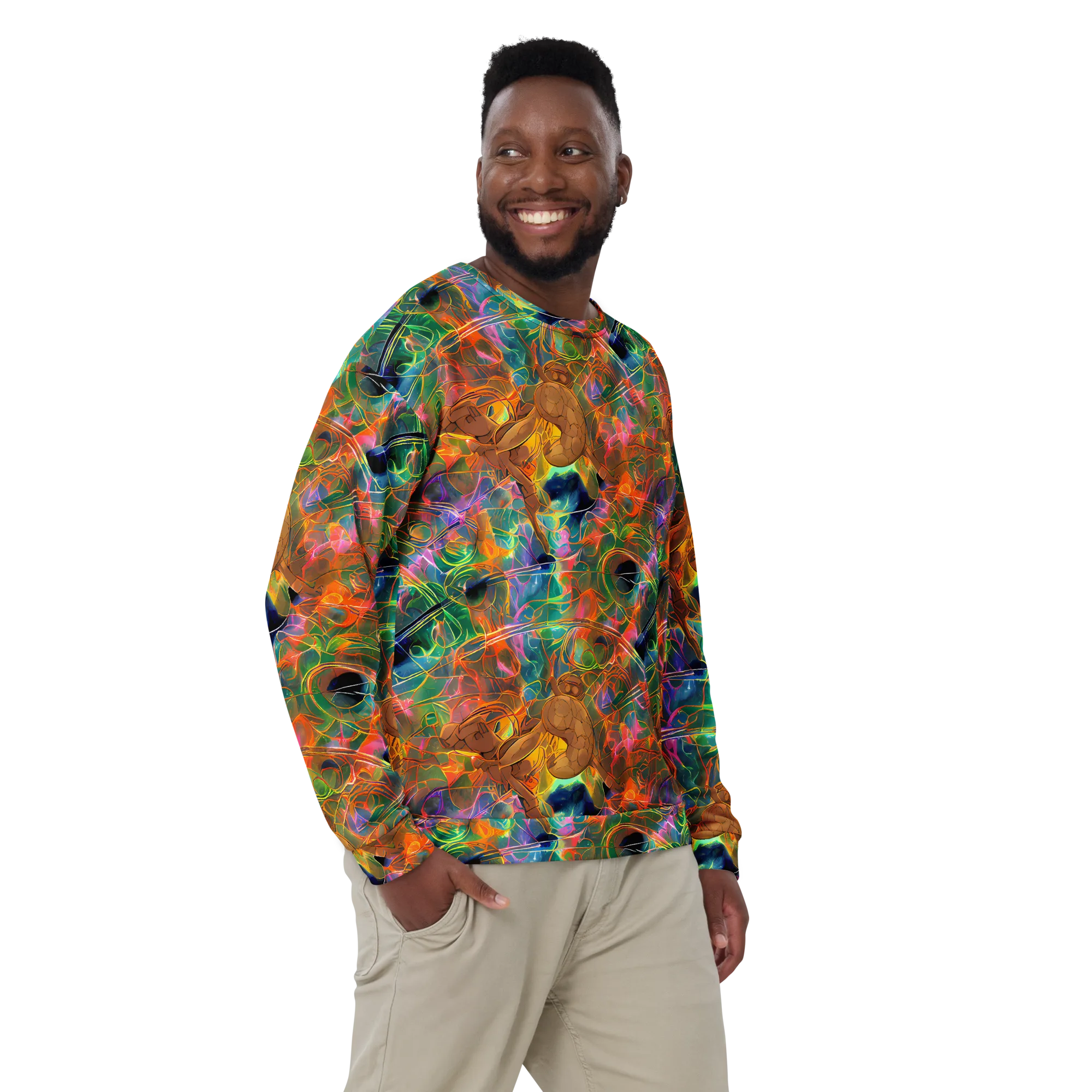 Molten Verdure on Sweatshirt — Front
