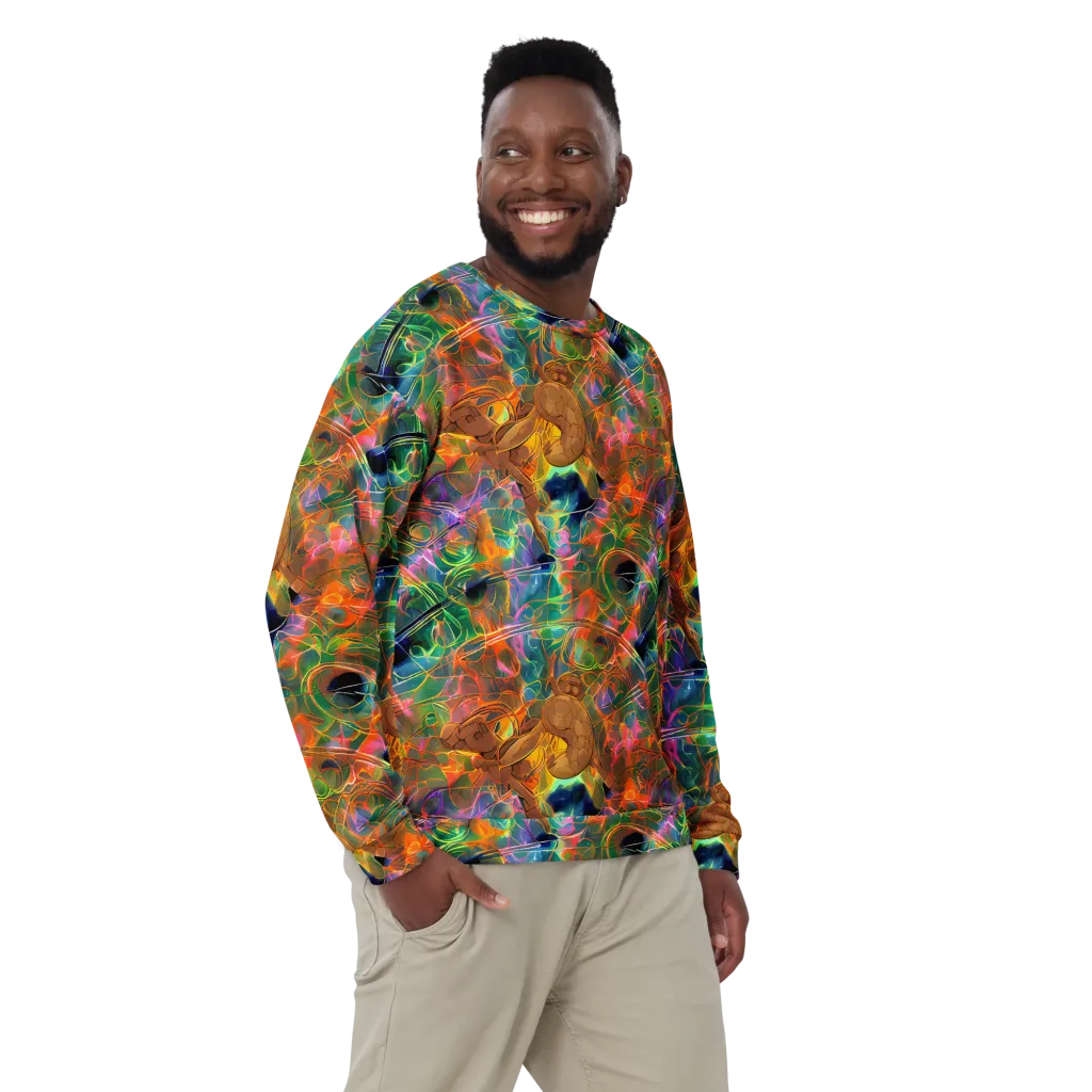 Molten Verdure on Sweatshirt — Front