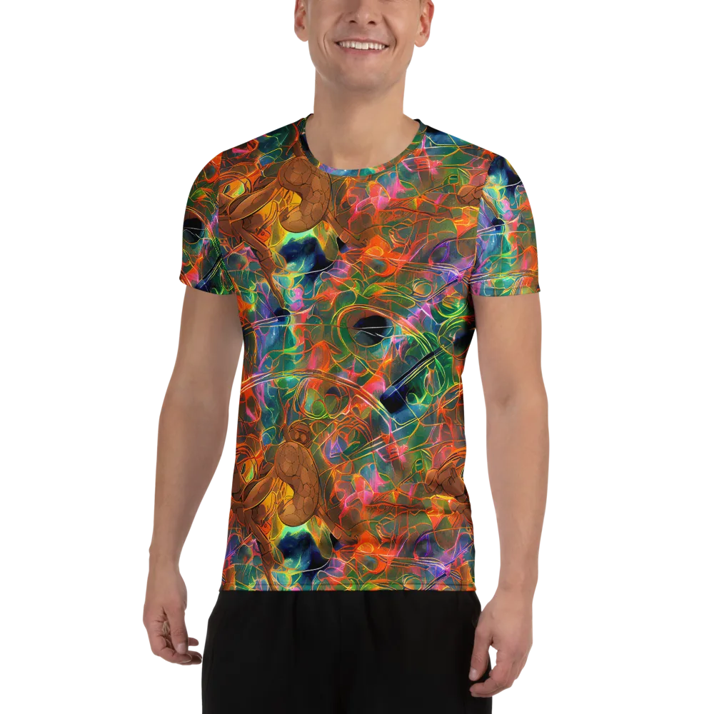 Molten Verdure on Men's Athletic T-Shirt — Front