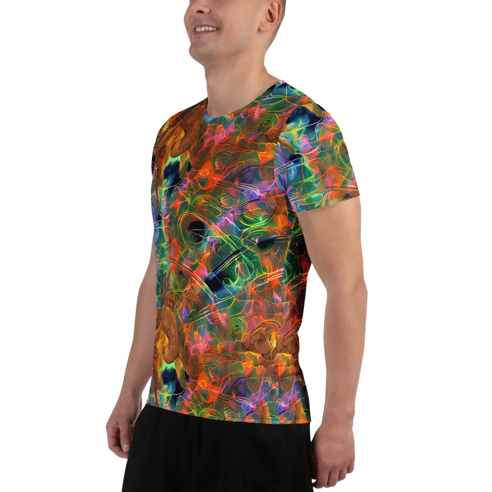 Molten Verdure on Men's Athletic T-Shirt — Left