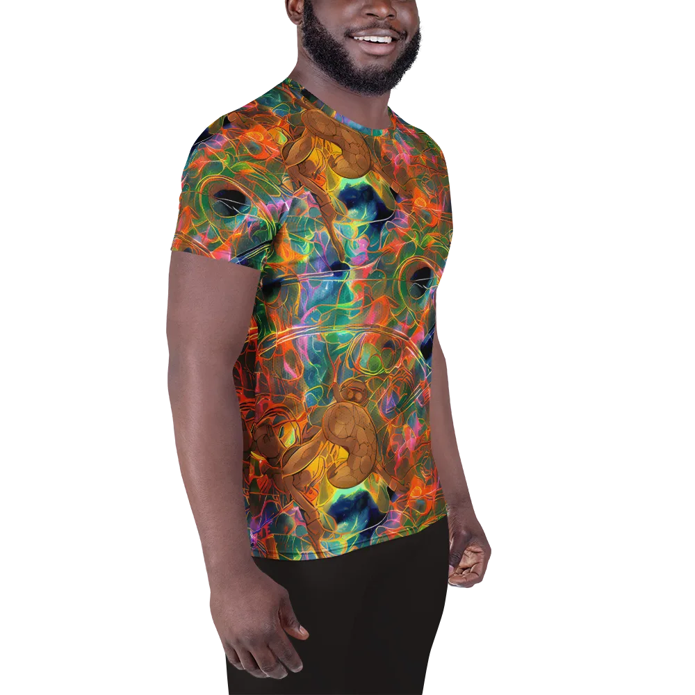 Molten Verdure on Men's Athletic T-Shirt — Right