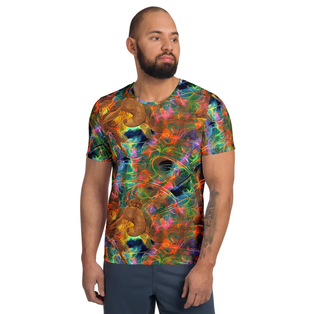 Molten Verdure on Men's Athletic T-Shirt — Front