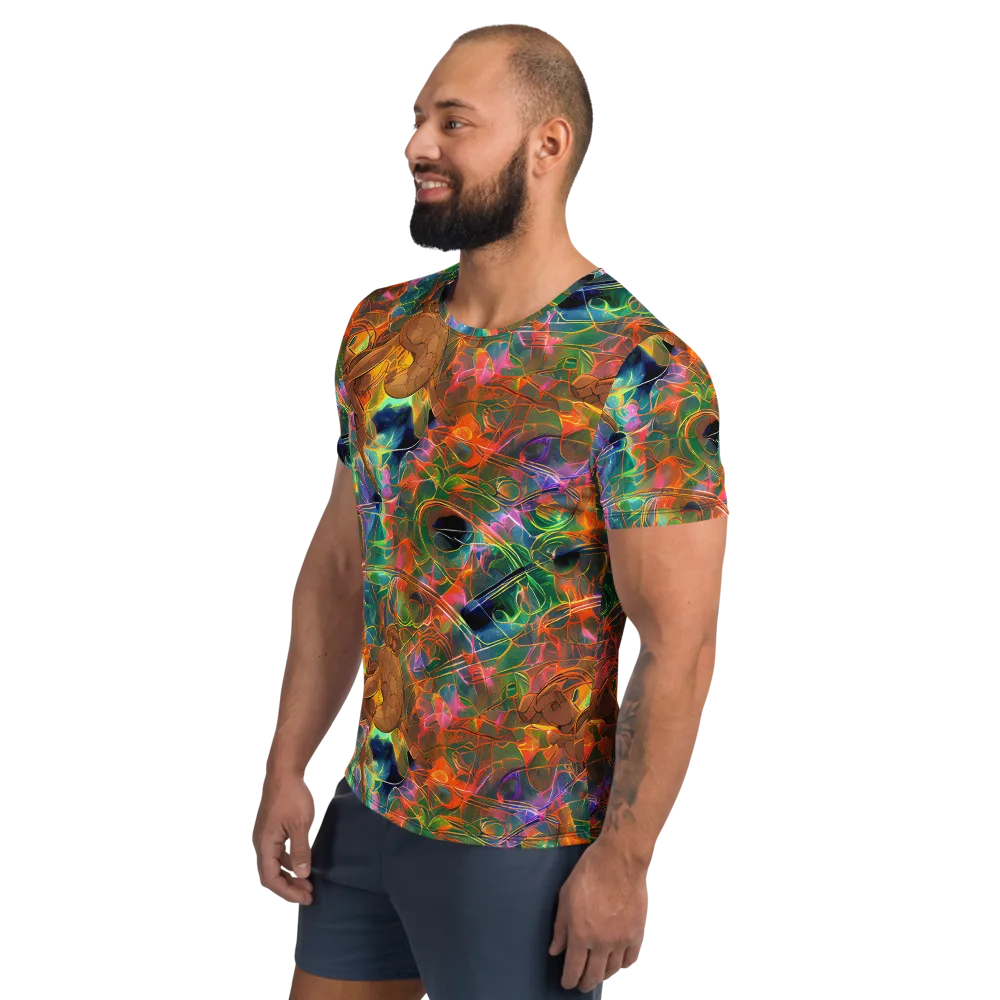 Molten Verdure on Men's Athletic T-Shirt — Left