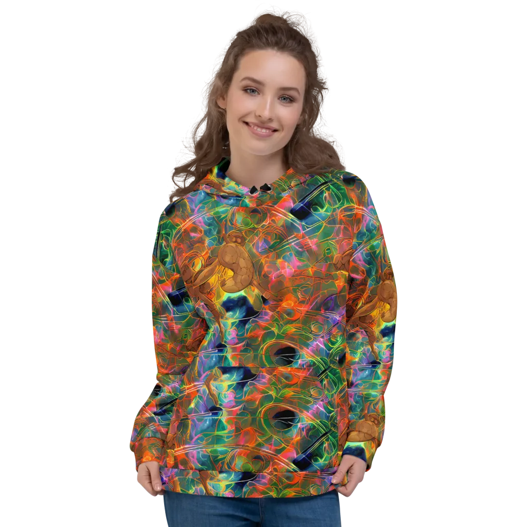 Molten Verdure on Hoodie — Front