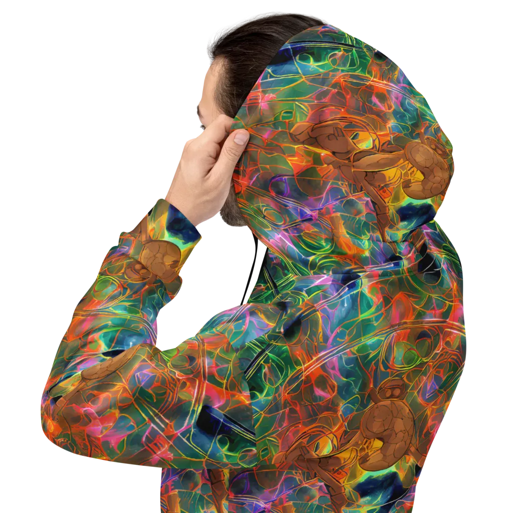 Molten Verdure on Hoodie — Back