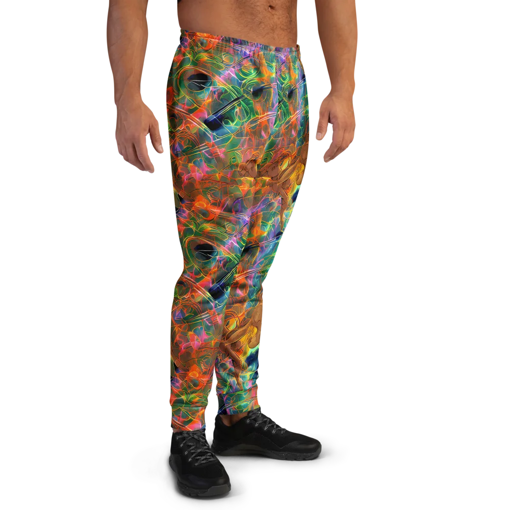 Molten Verdure on Men's Joggers — Right