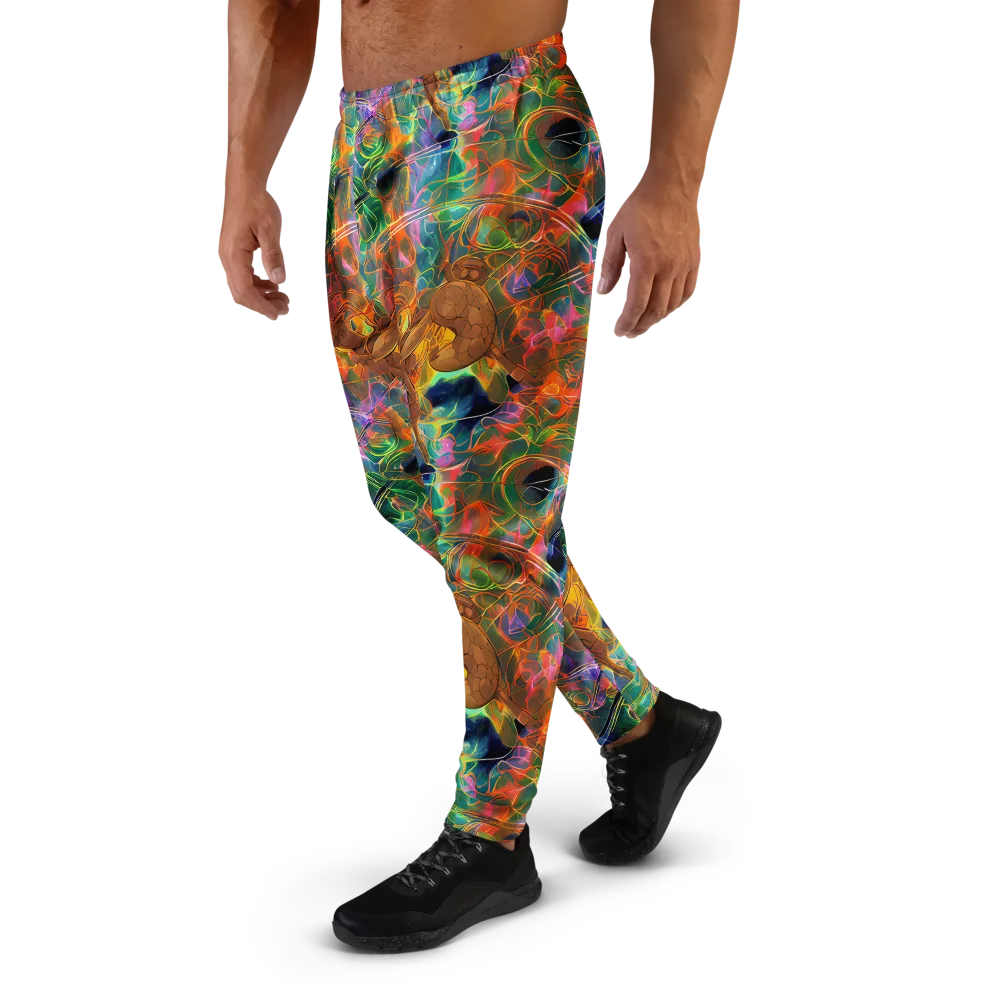 Molten Verdure on Men's Joggers — Left