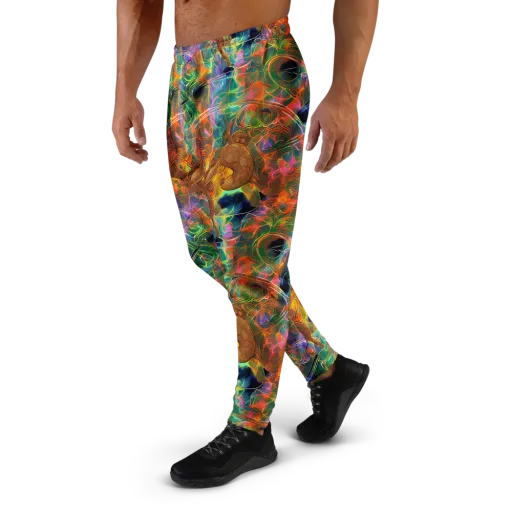 Molten Verdure on a Men's Joggers